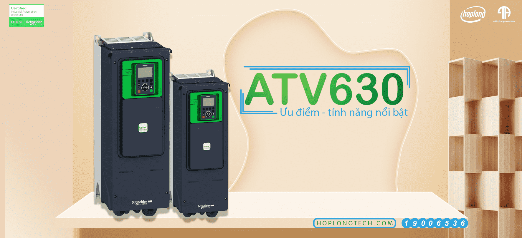 Altivar ATV630 - ưu điểm và tính năng nổi bật