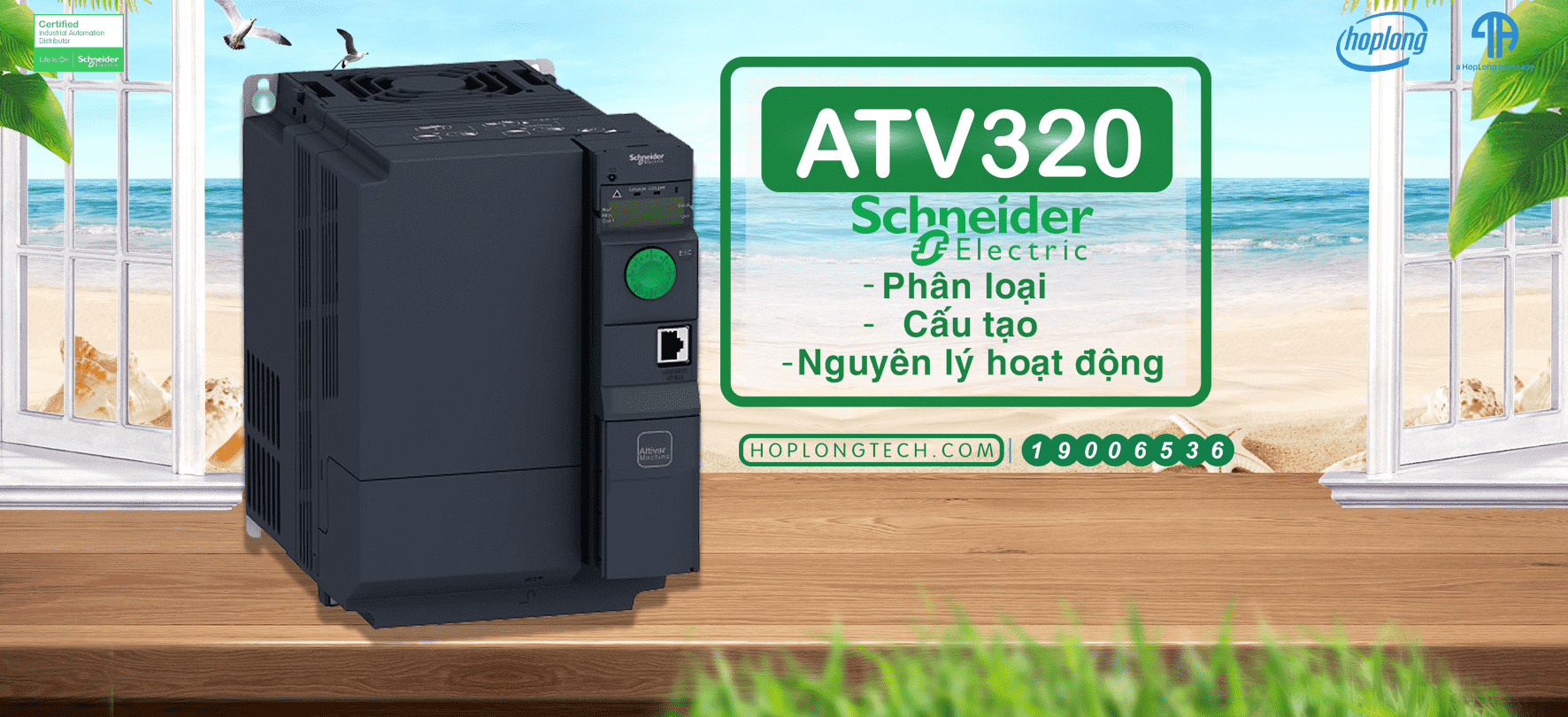 Biến tần ATV320 Schneider - cấu tạo, nguyên lý hoạt động, phân loại