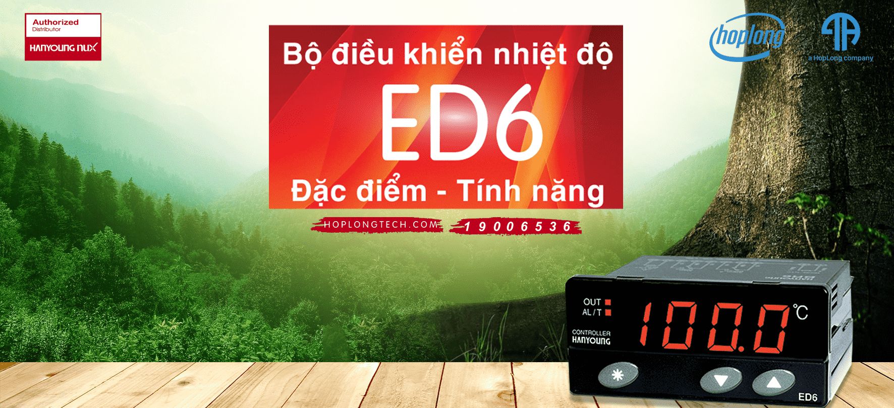 Bộ điều khiển nhiệt độ ED6 - ưu điểm và tính năng