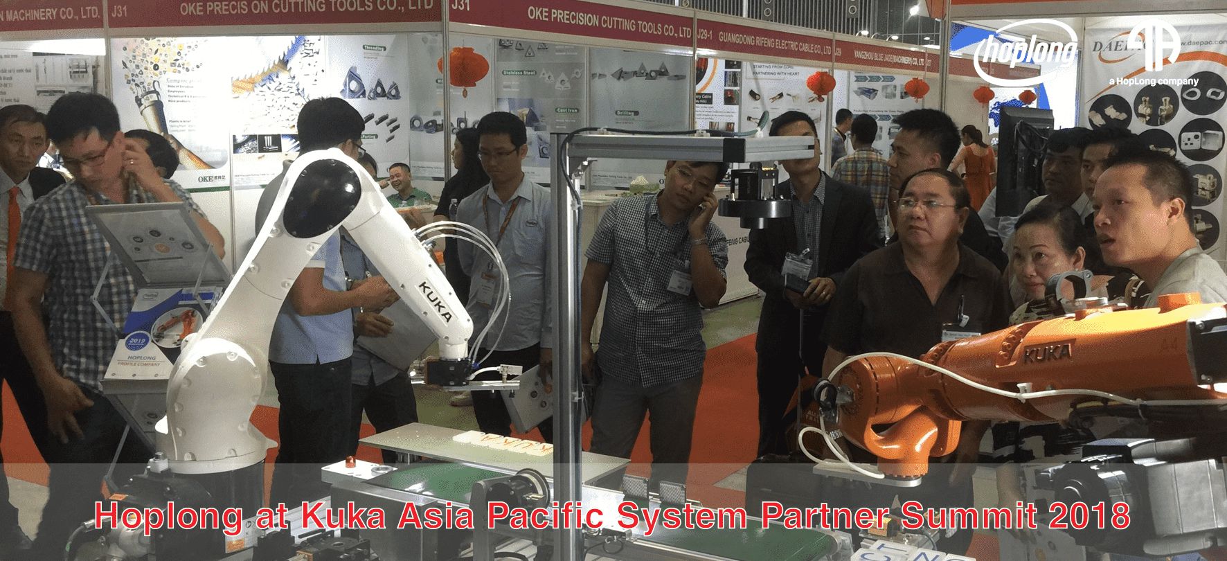 Hoplong at Kuka Asia Pacific System Partner Summit 2018