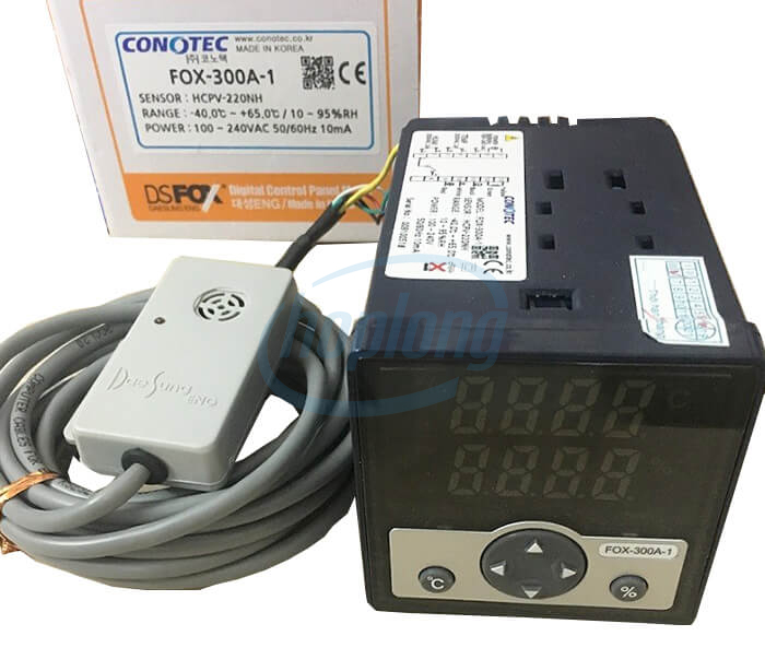 Mô tả tổng quan bộ điều khiển nhiệt độ Conotec FOX-300A-1