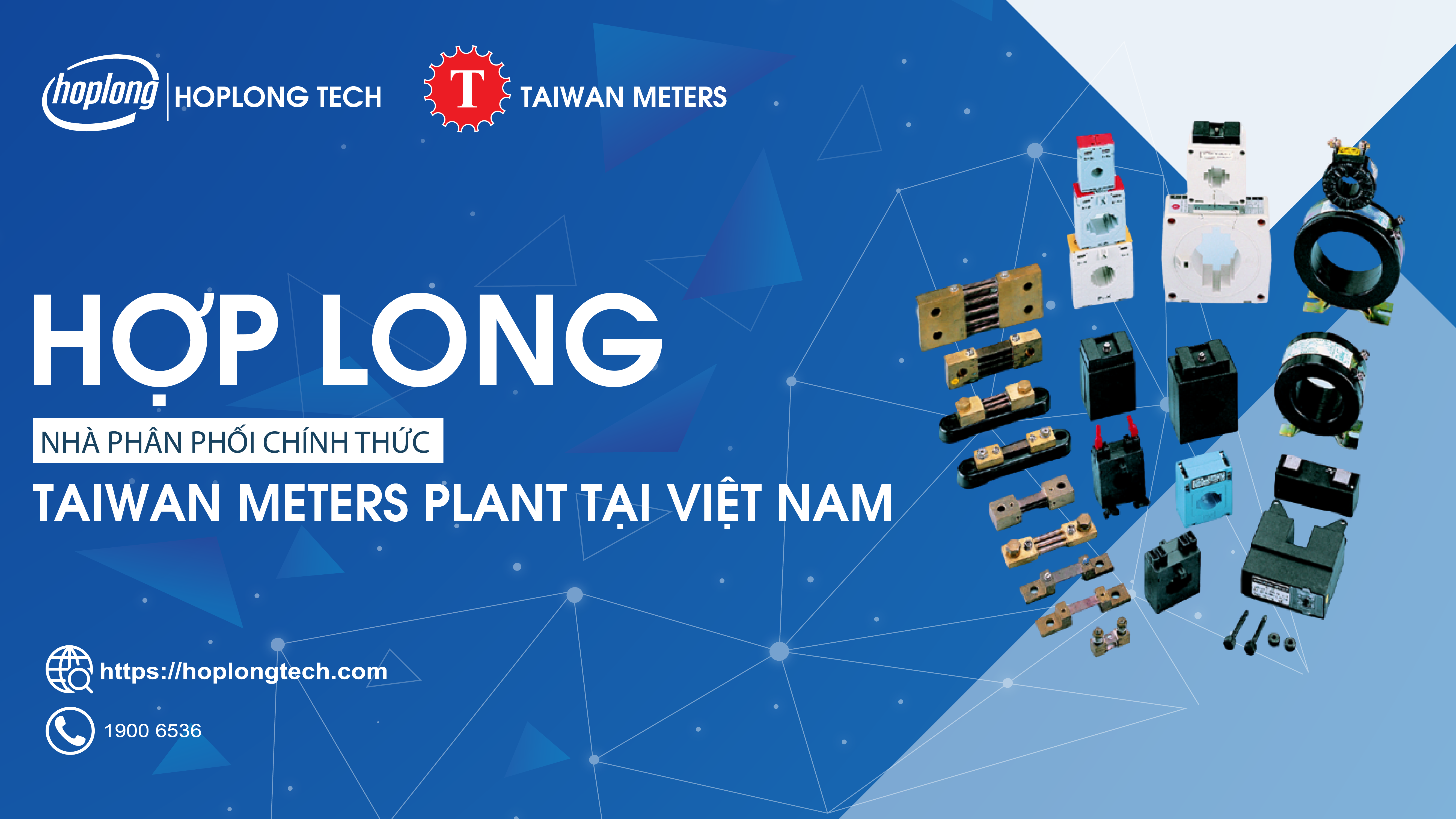 Hợp Long - nhà phân phối chính thức của Taiwan Meters Plant tại Việt Nam