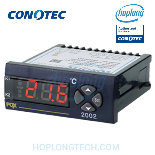Hướng dẫn cài đặt bộ điều khiển nhiệt độ FOX-2002 Conotec