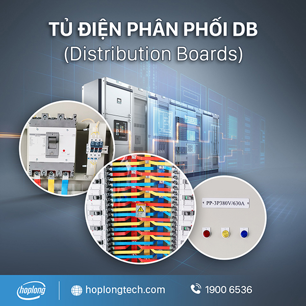 Tủ điện phân phối DB (Distribution Boards) - HopLongTech