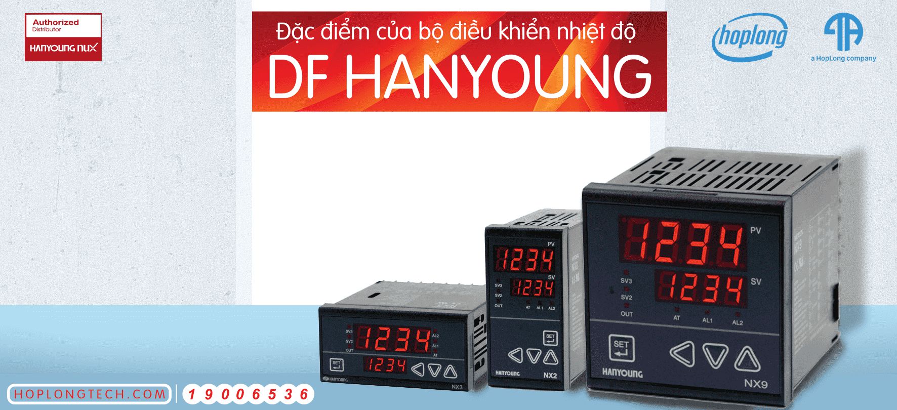 Đặc điểm của bộ điều khiển nhiệt độ DF Hanyoung