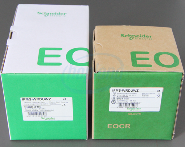 Hướng dẫn thay đổi hộp bên ngoài sản phẩm Schneider EOCR