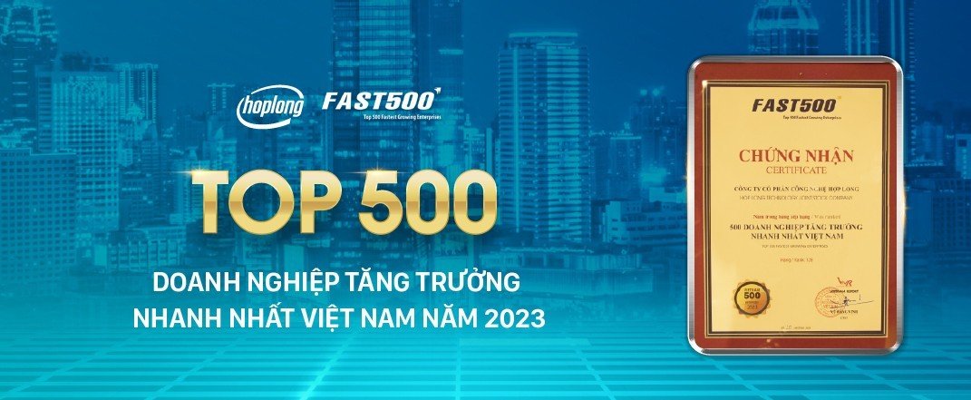 Top 500 doanh nghiệp tăng trưởng nhanh nhất việt nam 2023